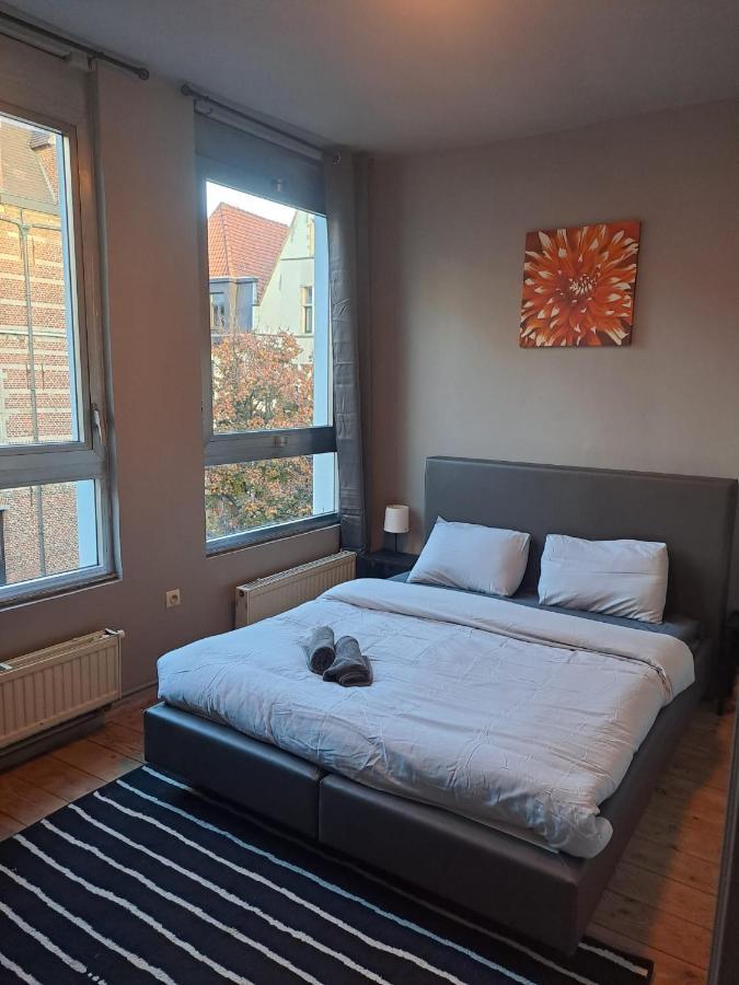 The Green Retromodern Duplex Apartment Antwerpen Ngoại thất bức ảnh