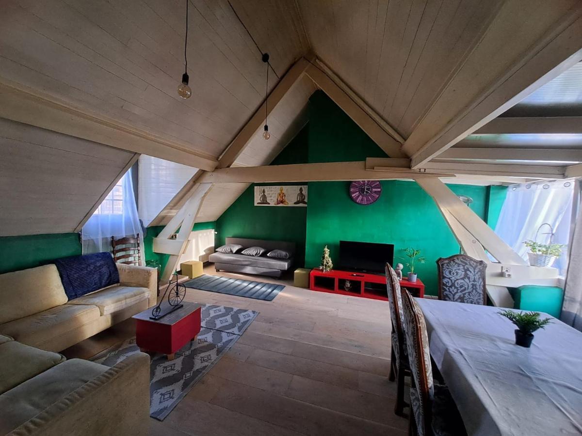 The Green Retromodern Duplex Apartment Antwerpen Ngoại thất bức ảnh
